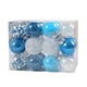 thumbnail image 1 of Adornos navideños irrompibles en forma de bola | Set de 24 piezas de decoración navideña de plástico para árbol, fiesta y boda | Esferas decorativas de 6 cm para el hogar, la oficina y restaurantes, 1 of 1
