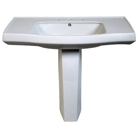 Belle Foret Bathroom Sink Pedestal Only