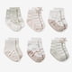thumbnail image 1 of Calcetines elegantes Mary Jane de color rosa bebé, antideslizantes, 0-12 M (paquete de 6), 1 of 2