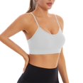 thumbnail image 2 of Tank Tops With In Bra Support Padded Camisole Spaghetti Strap Design With Soft Stretchy Fabric For Gym, 2 of 9