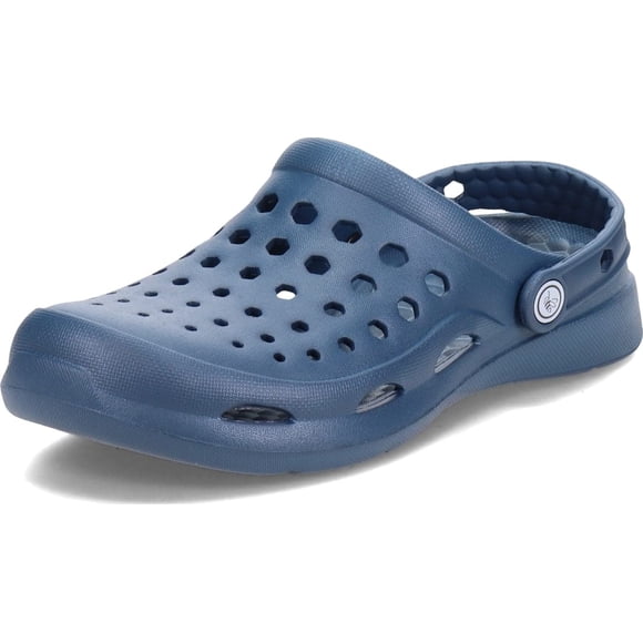 Joybees Active Clog Adult - Women's and Men's Walking Supportive Clog Sandal for Everyday Wear - Navy - Women's 7 Men's Size 5
