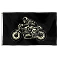 thumbnail image 2 of Bayyon Man Ride A Cafe Racer Stock Racecar, Retro Style Flag Banner with Grommets 3x5Feet Man cave Decor, 2 of 4