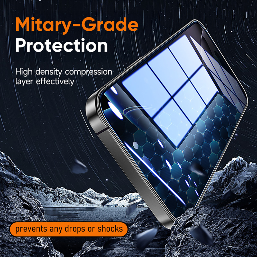 Magic John Privacy Screen Protector iPhone 16 Pro Max 2-Pack photo 2