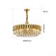 thumbnail image 4 of Simple Modern Art Crystal  Bedroom Chandelier Dining Room Clothing Shop Cafe Home  Decorate LED Lamp Fixture My Lux Decor Round, 4 of 8