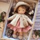 thumbnail image 1 of Handmade Waldorf Doll Cute 12" Handmade Knitted Doll Handmade Plush Doll Stuffed Toy Waldorf Handmade Doll Birthday (C) Beige 38, 1 of 5