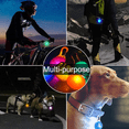 thumbnail image 5 of mascotaperrogatocollarlucesetiqueta de mascotalucesperrocaminar por la nocheluces de seguridadimpermeableclip-oncollar para mascotasluces para hacer que supequeñomedianograndeperrosgatosvisibles, 5 of 5