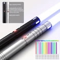 thumbnail image 1 of Sabre Laser Type-C rechargeable RVB 15 Couleurs 2 Pcs, Poignée en Alliage d'Aluminium, 1 of 5