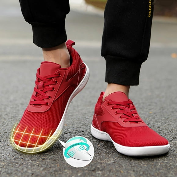 TopLLC Flats Shoes Spring New Lovers Leisure Sports Men And Women Lace-up Flying Woven Flat Walking Shoes Women Shoes