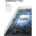 thumbnail image 5 of UGREEN 65W Nexode Air USB-C GaN Fast Charger with USB-C Cable, Compact Foldable Wall Charger, Blue, 5 of 8
