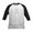 Black/White, variant on CafePress - Warrior Yoga Pose: Kids Baseball Jersey - Kids Cotton Baseball Jersey, 3/4 Sleeve Shirt