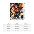 thumbnail image 2 of Tanjiro Flannel Fleece Cool Anime Bed Blanket Sofa Office Travel Lightweight Conditioning Blanket 60x80 Tanjiro-7, 2 of 5
