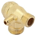 thumbnail image 2 of Fugacal Air Compressor Check Valve, Connect Pipe Fittings, Zinc Alloy For Tube Connecting Air Compressors, 2 of 8
