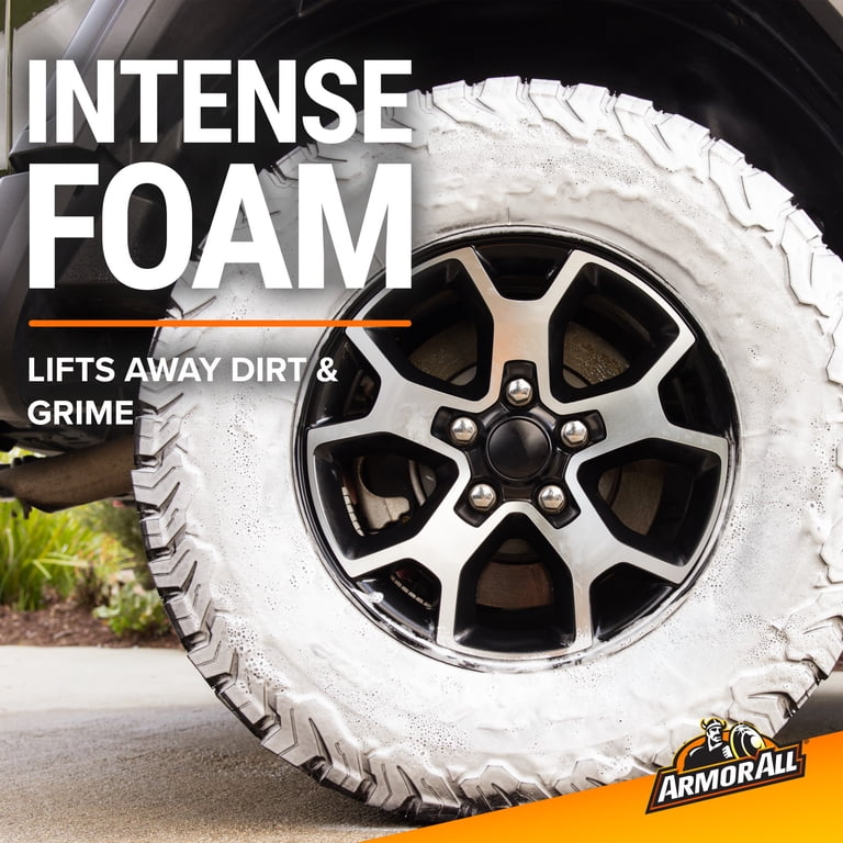 Armor All Tire Foam, Car Cleaning Foam and Wheel Cleaner, 20 oz (2-Pack) photo 3