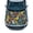 Abstract Graffiti-Inspired Geometric Pattern, variant on Chririnla Vintage American Flag & Roaring Wolf Car Hood Cover - Weatherproof Stretch Fabric Protector - Universal Fit for Trucks, SUVs & Sedans