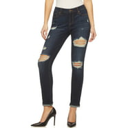 Wonder Nation Girls Kid Tough Super Skinny Jeans, Sizes 4-18 & Plus ...