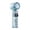 05_Transparent Ice Fan Green, variant on Transparent Ice Cooling Foldable Handheld Fan with Semiconductor Refrigeration LED Digital Display 90 Degree Tilt Portable Mini Fan for Travel Outdoor Office by PALIFEUR