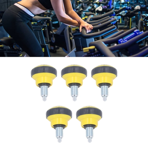 Perilla De Resorte Con Pasador De Tracción, Reemplazo De Perilla De Resorte Con Pasador De Tracción, Hierro ABS, 5 Piezas, De Resorte Incorporado Duradero, Negro, Amarillo,
