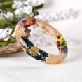 thumbnail image 1 of Brazalete hecho a mano de resina con incrustaciones de flores secas Lucite para fiesta Hugo Pulseras de flores secas, 1 of 7