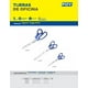 thumbnail image 2 of Tijeras Acero Inoxidable 7 In Oficina Hogar Casa Escolar Foy FOY TIJO7F, 2 of 3