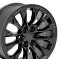 thumbnail image 5 of OE Wheels CV54 17 Inch Rim Fits Colorado ZR2 Style 6x120 17x8 Satin Black - Hollander 5891 (1), 5 of 5