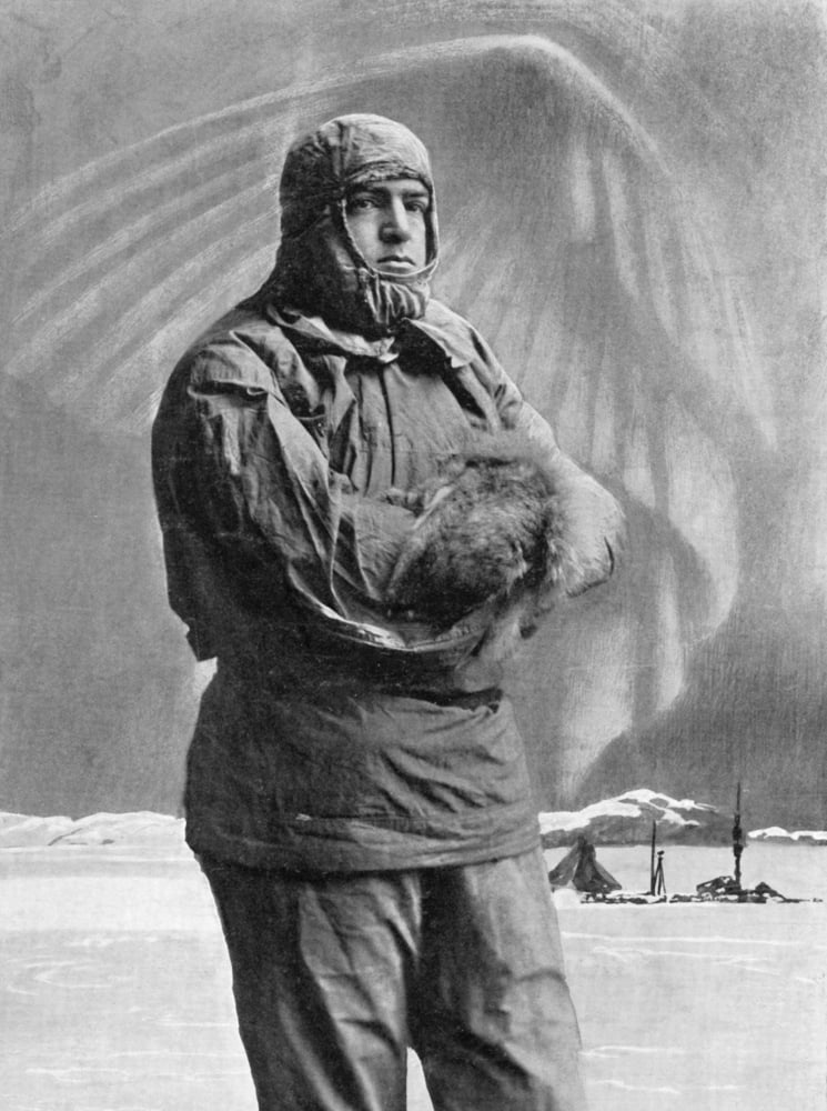 Ernest Shackleton Irish Explorer Rolled Canvas Art Science Source (18 x 24)