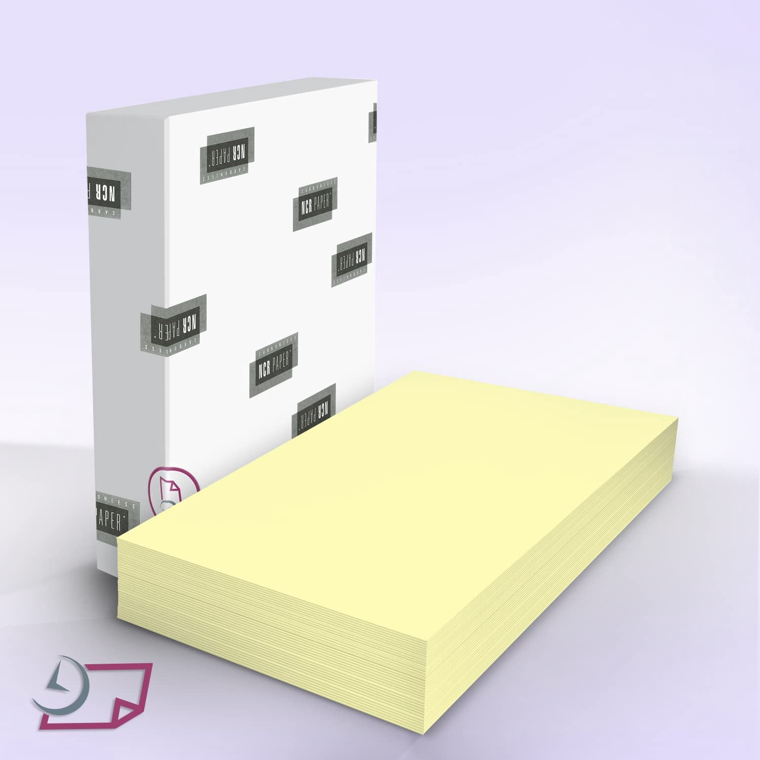 8-1/2" x 11" NCR Carbon-Less Paper CFB Yellow
