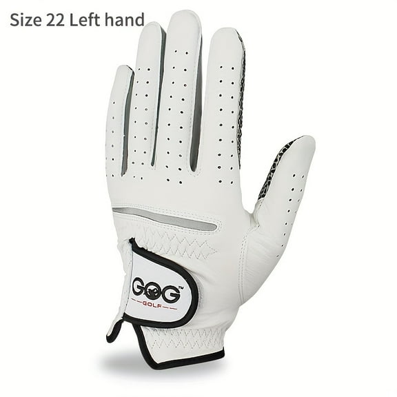 Left and right hand golf gloves, sheepskin non-slip gloves, suitable for men's sports