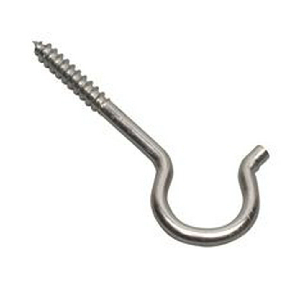 ANVIL MARK OPEN EYE SCREW HOOK 3/8 IN. X 5 IN.