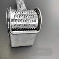 thumbnail image 3 of TORUBIA Multifunctional Rotary Cheese Planing Grater Stainless Steel Cheese Presser Shredder Cutter Grinder Kitchen Kit-Silver, 3 of 9