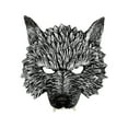 thumbnail image 1 of Bewildely Mascarada Máscaras de Halloween Efecto 3D Destaca entre la multitud Máscara de juego de rol Halloween Se adapta bien a la piel Kits de decoración para fiestas Plata, 1 of 6