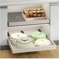 thumbnail image 3 of Pull out Cabinet Organizer Width (;-;) and Depth (;-;) Expandable With Rails Adjustable Slide out Drawers for Kitchen and Pantry Cabinet Roll out Shelves for Ca, 3 of 6