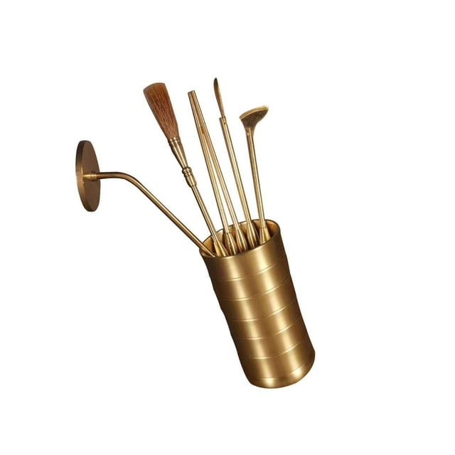 Incense Making Kit Incense Road Tool Ash Press Incense Decoration Portable Burner Brush Brush Incense Shovel