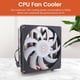 thumbnail image 4 of ZS10C-50 Disipador de de CPU Delgado de 50 mm, 10 Tubos de , Radiador de Presión Descendente ITX, de 200 W para LGA 115 X 1700 con Ventilador, 4 of 9