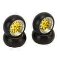 thumbnail image 1 of RC Tire, Easy Installation For 1/28 RC Tire  For K989 For MINI D Gold, 1 of 8