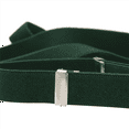 thumbnail image 5 of Buyless Fashion Adjustable Suspenders for Kids Toddlers Baby Elastic Solid Color 1 Inch - Y Back Design - 5102-Hunter-Green-22, 5 of 8