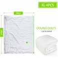 thumbnail image 4 of Electric Pump Set Vacuum Storage Bags, 4Pcs Extra-large Compression Bags for Bedding, Travel Packing Organizer, Space-saving Reusable Bags for Home Closet, 4 of 5