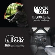 CORE 16' x 9' 9 Person Extended Dome Blockout Camping Tent, 30lbs