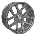 thumbnail image 4 of OE Wheels DG51 22 Inch Rim Fits Ram SRT Style 5x139.7 22x10 Gloss Gunmetal - Hollander 2223 (1), 4 of 5