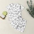 thumbnail image 4 of Ensemble T-Shirt à Col Rond et Short pour Garçon, Imprimé Bricolage, Vêtements d'Été pour Garçon, Vêtements de Printemps pour Garçons 9-10 Ans, Tenues pour Garçons, 4 of 7