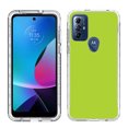 thumbnail image 1 of VIBECover Slim Case Compatible for Motorola Moto G Play 2023/ G Pure/ G Power 2022, TOTAL Guard FLEX Tpu Cover, Thin and Light, Lime Green, 1 of 6
