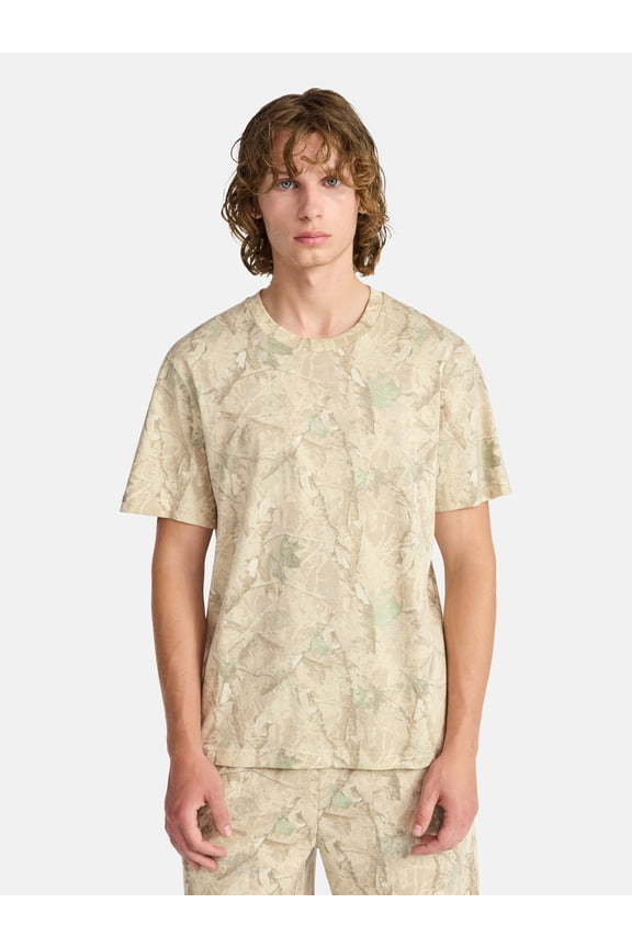 Standard Fit Cotton Tee with Short Sleeves, Men's and Big Men's XS-5XL