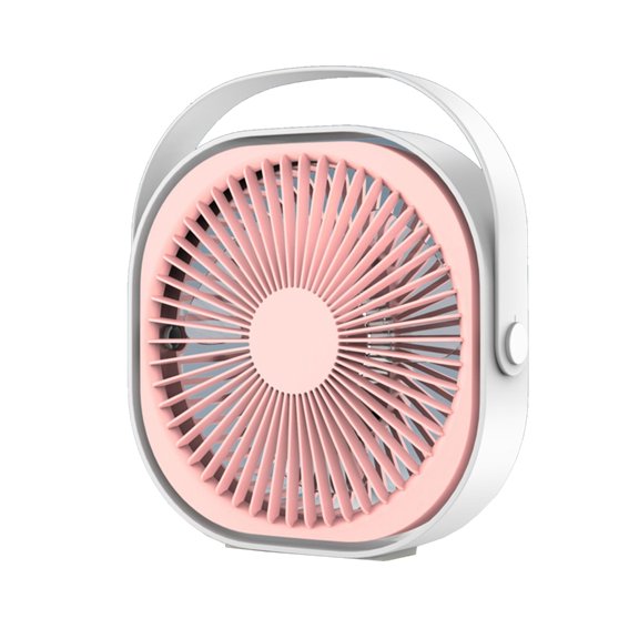 5V 3W Portable Fan USB Charging Table Fan 360° Rotatable 3 Speed Desktop Electric Fan for Bedroom Home Office