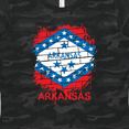 thumbnail image 4 of Inktastic Graffiti Arkansas State Flag Women's T-Shirt, 4 of 5