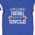 thumbnail image 4 of Inktastic Watching Football with My Uncle Boys or Girls Baby Bodysuit, 4 of 5