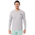 thumbnail image 2 of Fish N Vibe Men's Long Sleeve Performance Fishing Graphic Tee, Grey Cationic Bassed Out, 3XL, 2 of 8