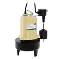 thumbnail image 4 of K2 Pumps Sewage Pump 1/2 Hp Cast Iron With Piggyback Vertical Switch, 4 of 8