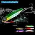 thumbnail image 5 of Durable Electroplated Floating Minnow Baits Red Green 7g 10g Spinning Baits Fishing Tackle Fishing Lure Metal Jig Lure PURPLE 10G, 5 of 8
