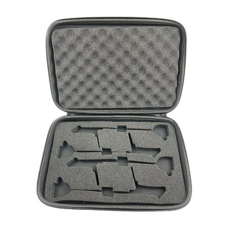 Dualoai Fishing Alarm Carry Bag EVA Foam Insert Lightweight Sea Rod Alert Device Box