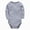 Grey, variant on zuwimk Baby Girls Boys Bodysuit Super Soft Cotton Romper Snaps, breathable, one-piece, long & short sleeve, easy-diaper-change(3-6 Months,Black)