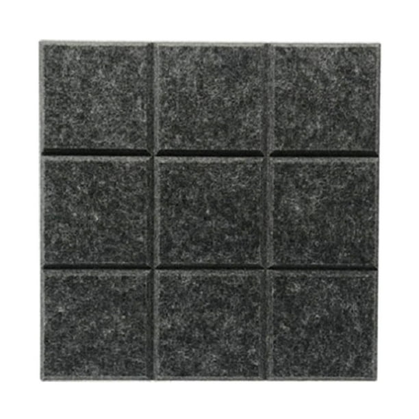 Tablero de corcho autoadhesivo de 30 x 30 cm con alfiler decorativo para colgar D